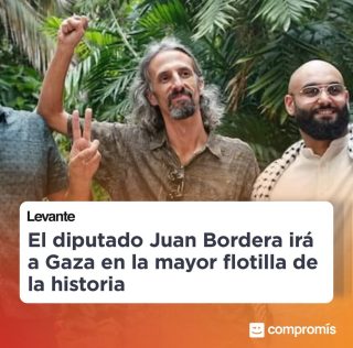 Aturem el genocidi 🇵🇸  Este diumenge eixirà la flotilla humanitària més gran de la història per trencar el bloqueig criminal a Gaza, i ho farà amb el nostre company, @borderajuan, i milers de persones més que partiran des de 44 països per portar esperança al poble palestí.  #GlobalSumudFlotilla #FreePalestine #palestinalliure🇵🇸