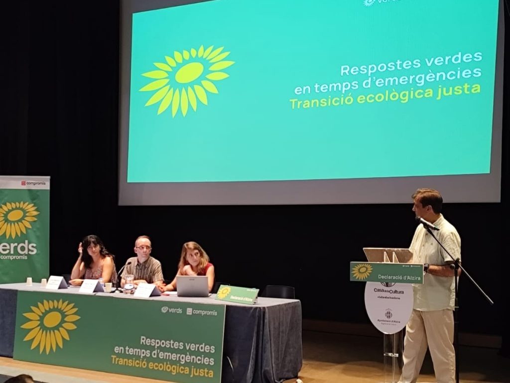 Membres de la Mesa de País Verds-Compromís